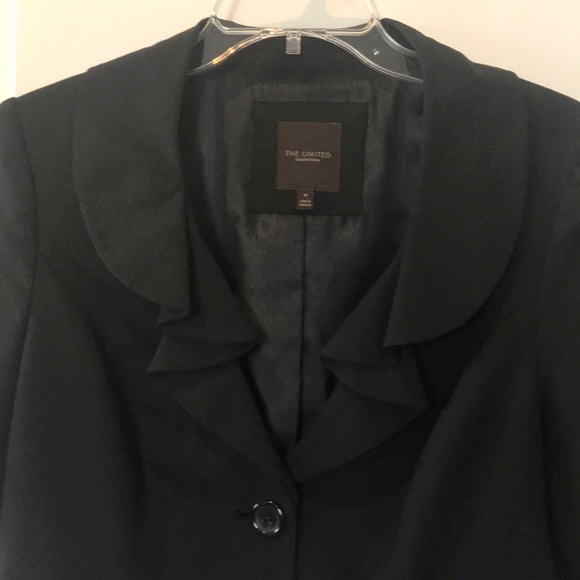 The Limited Black Short Sleeve Blazer-M - Picture 8 of 8